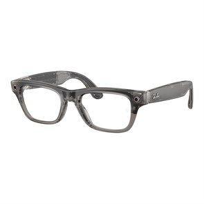 Умные очки Ray-Ban Meta Blayzer Optics RW7001 (Gen 2) Matte Transparent Ice Grey/Clear 7292