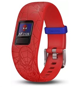Умный браслет детский Garmin Vivofit Jr. 2 (Spider Man - Red) 7449
