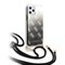 Чехол Guess 4G Cord collection Hard Gradient для iPhone 11 Pro, со шнурком, черный - фото 15553