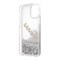 Чехол Guess для iPhone 12 Pro Max Liquid Glitter Script Logo Hard - фото 15589