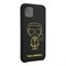 Чехол Karl Lagerfeld Liquid silicone Ikonik outlines Hard для iPhone 11 Pro Black - фото 15687