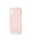 Чехол Karl Lagerfeld Silicone для iPhone X/XS, светло-розовый - фото 15728