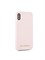 Чехол Karl Lagerfeld Silicone для iPhone X/XS, светло-розовый - фото 15731