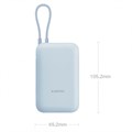 Внешний аккумулятор Xiaomi Mi Power Bank 10000mAh (P15ZM) Pocket Version 5859 - фото 29185 Внешний аккумулятор Xiaomi Mi Power Bank 10000mAh (P15ZM) Pocket Version 5859 - фото 29185