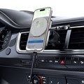 Автодержатель с беспроводной зарядкой Acefast D18 in-car 2-in-1 magnetic wireless charging holder 6427 - фото 33952