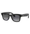 Очки Wayfarer matte black gradient graphite 155-53 6454 - фото 34143