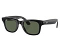 Очки Ray-Ban Wayfarer Shiny black G15 green (150-50) 6464 - фото 34275