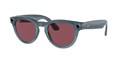 Умные очки Ray-Ban Headliner Shiny Jeans/Polarized Dusty Red (RW4009) (150-50) size 6471 - фото 34325