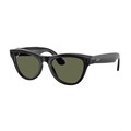 Умные очки Ray-Ban Meta Skyler RW4010 Shiny Black/G15 Green (150-52) 6474 - фото 34357