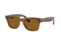 Очки Ray-Ban Wayfarer Shiny Caramel Polar Brown (155-53) 6476 - фото 34373