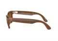 Очки Ray-Ban Wayfarer Shiny Caramel Polar Brown (155-53) 6476 - фото 34376