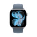 Apple Watch Series 11, 42 мм корпус из алюминия, силиконовый спортивный ремешок 6553 - фото 36239