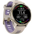 Часы Garmin FORERUNNER 970 French Gray Soft GoldTitanium with French Gray/Translucent Indigo Silicon 6802 - фото 37276