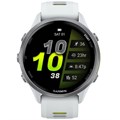 Часы Garmin FORERUNNER 970 Whitestone Titanium with Whitestone/Translucent Amp yellow Silicon with Silver 6803 - фото 37289
