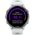 Часы Garmin FORERUNNER 970 Whitestone Titanium with Whitestone/Translucent Amp yellow Silicon with Silver 6803 - фото 37290