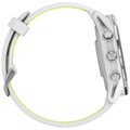 Часы Garmin FORERUNNER 970 Whitestone Titanium with Whitestone/Translucent Amp yellow Silicon with Silver 6803 - фото 37294