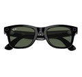 Очки Ray-Ban Wayfarer matte black transitions graphite green (155-53) 6822 - фото 37517