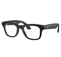 Очки Ray-Ban Wayfarer matte black transitions graphite green (155-53) 6822 - фото 37518