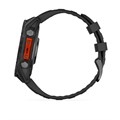 Часы Garmin fenix 8, 47 мм, AMOLED, сталь, чёрный силиконовый ремешок 6826 - фото 37551