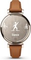 Часы Garmin Lily 2 Classic Cream Gold with Tan Leather 6903 - фото 38293