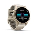 Часы Garmin fenix 8 - 43 mm, AMOLED Sapphire, Soft Gold with Fog grey/dark sandstone silicone band 6984 - фото 39320