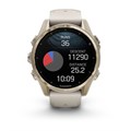 Часы Garmin fenix 8 - 43 mm, AMOLED Sapphire, Soft Gold with Fog grey/dark sandstone silicone band 6984 - фото 39325