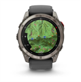 Умные часы Garmin Fenix 8 Pro 47 mm Amoled, титан с графитовым/черным силиконовым ремешком (010-03198-10) 7224 - фото 41791