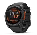 Часы Garmin Fenix 8, 51 мм, AMOLED, Slate Gray with black silicone band 7272 - фото 42231