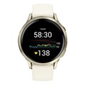 Часы Garmin Venu 4, 41мм Lunar Gold with Bone Silicone Band and Light Sand Leather Band 7291 - фото 42400