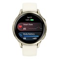 Часы Garmin Venu 4, 41мм Lunar Gold with Bone Silicone Band and Light Sand Leather Band 7291 - фото 42409