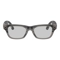 Умные очки Ray-Ban Meta Blayzer Optics RW7001 (Gen 2) Matte Transparent Ice Grey/Clear 7292 - фото 42422