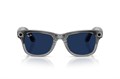 Очки Ray-Ban Wayfarer GEN 2 Shiny Transparent Grey / Transitions Sapphire (L / Size 53) 7329 - фото 42783