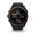 Умные часы Garmin Fenix 9, 51 мм, AMOLED, Sapphire Carbon Gray DLC Titanium with Black Silicone Band (010-04763-10) 7438 - фото 43946